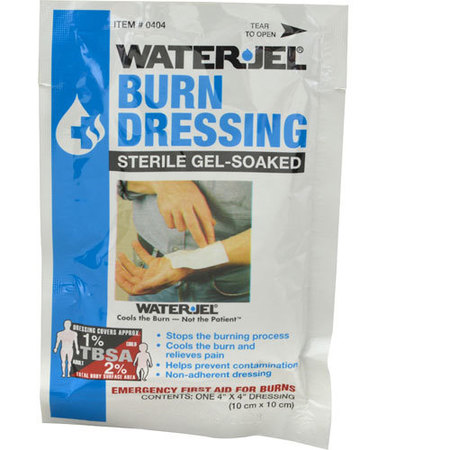 ALLPOINTS Burn Dressing, Water Gel , 4"Sq 2801538